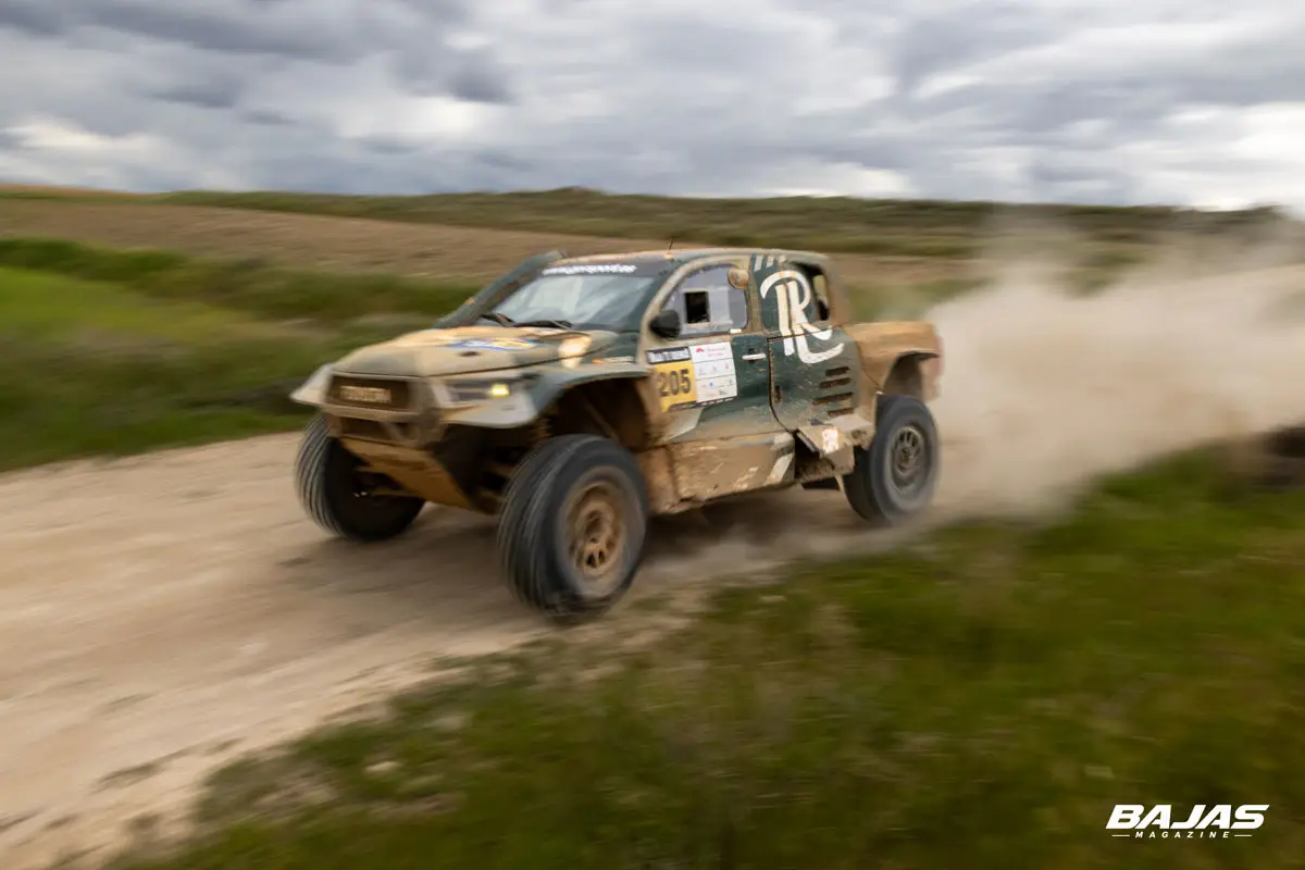 Toyota de Luis Recuenco durante la Baja TT Dehesa Extremadura 2026