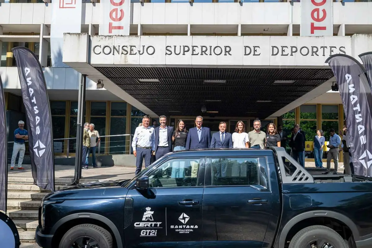 Santana 400, vehículo oficial del CERTT-GT2i