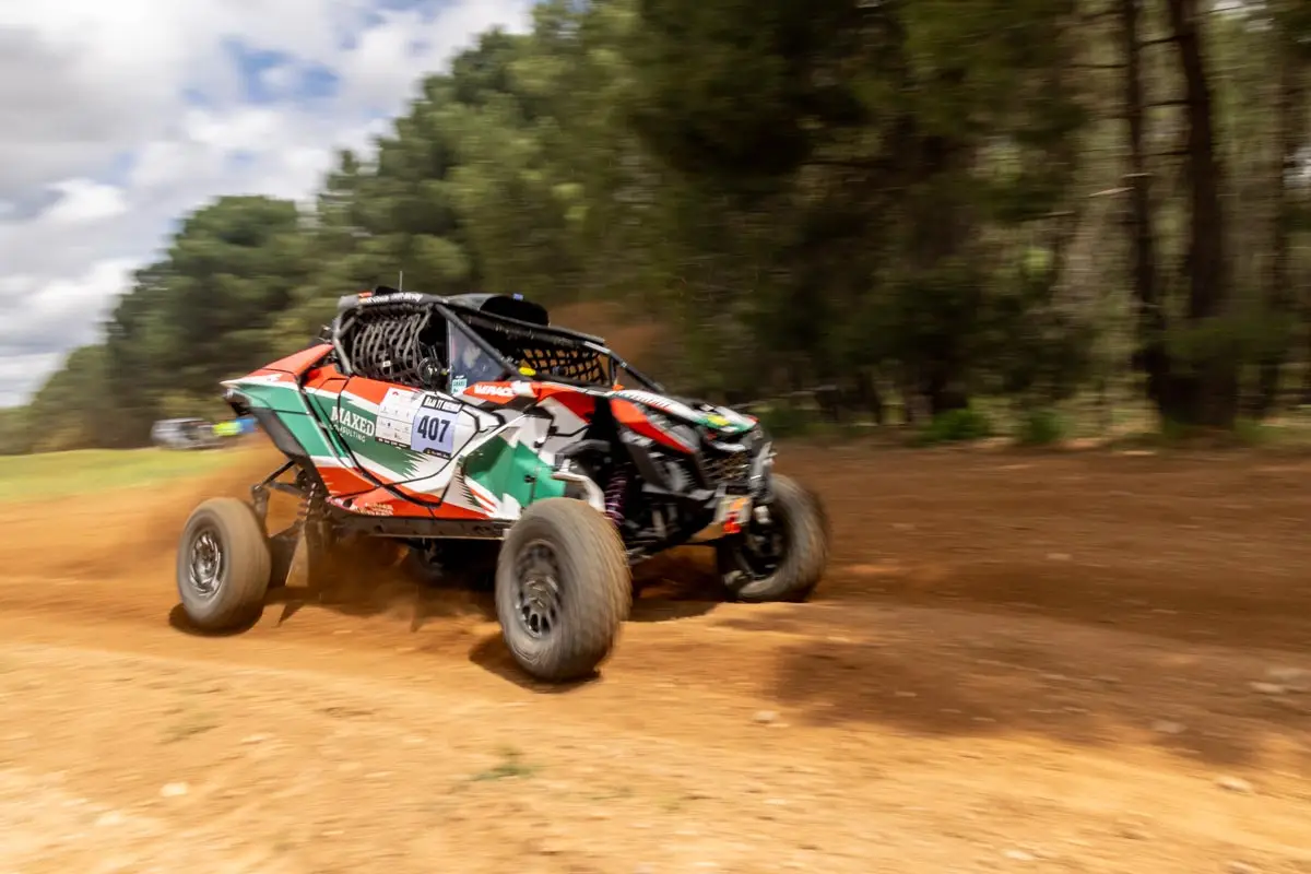 Buggy en acción durante una prueba del CERTT 2026