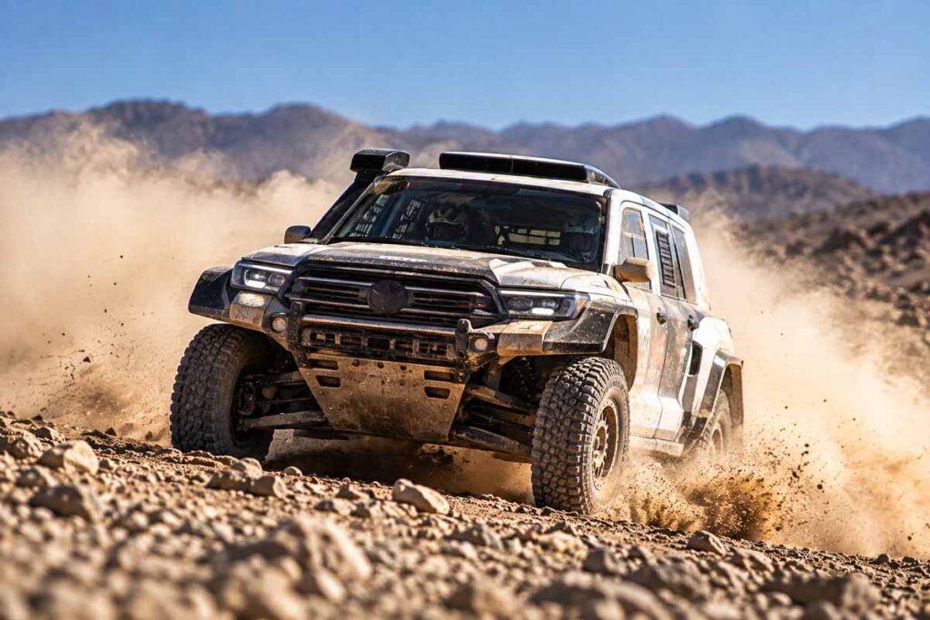 W2RC Stock rally-raid vehicle